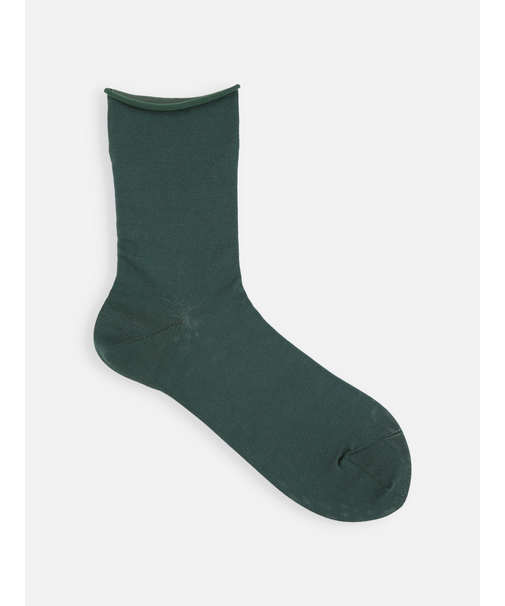 【定番】綿混ロールショートソックス