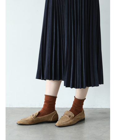 【定番】綿混ロールショートソックス