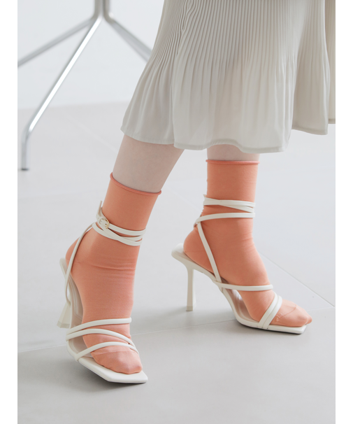 【定番】綿混ロールショートソックス