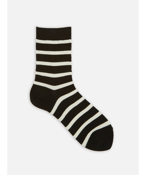 カットソーボーダーソックス