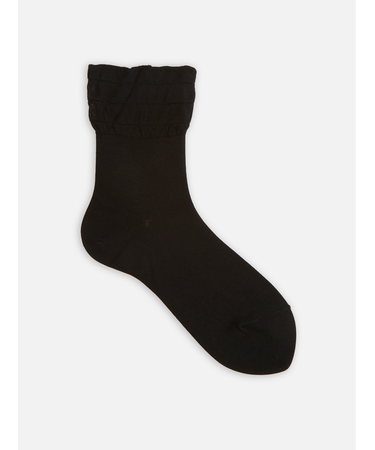 レーヨンシルクのふわふわショートソックス