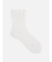 レーヨンシルクのふわふわショートソックス