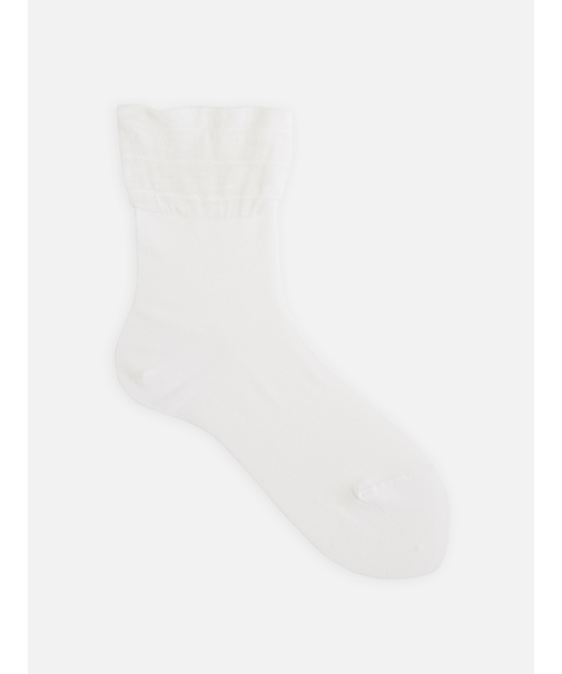 レーヨンシルクのふわふわショートソックス