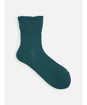 レーヨンシルクのふわふわショートソックス