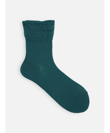 レーヨンシルクのふわふわショートソックス