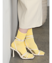 レーヨンシルクのふわふわショートソックス