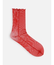 縫製ネットチュールソックス