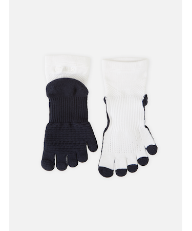 バスケットボール五本指ショートソックス