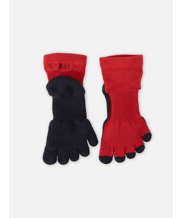 バスケットボール五本指ショートソックス