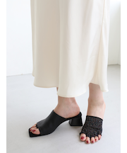 麻混ラメフィンガーレスつま先五本指ソックス