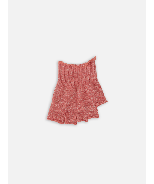 麻混ラメフィンガーレスつま先五本指ソックス