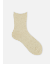 綿麻ロールショートソックス