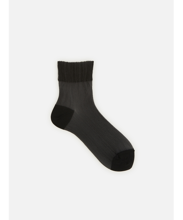 クレープショートソックス