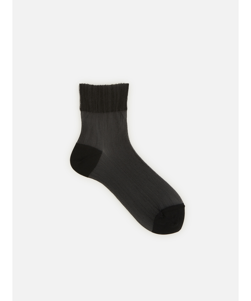 クレープショートソックス