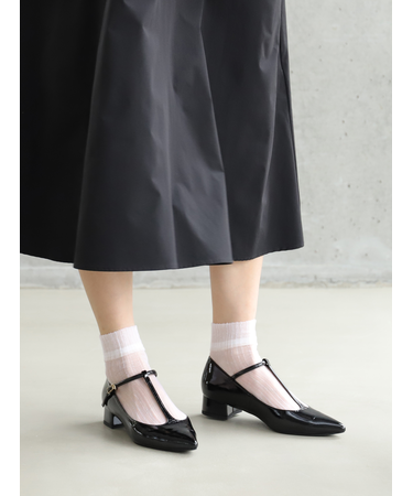 クレープショートソックス