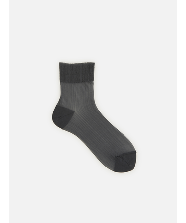 クレープショートソックス