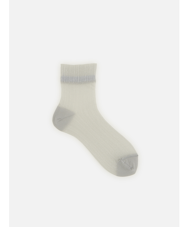 クレープショートソックス