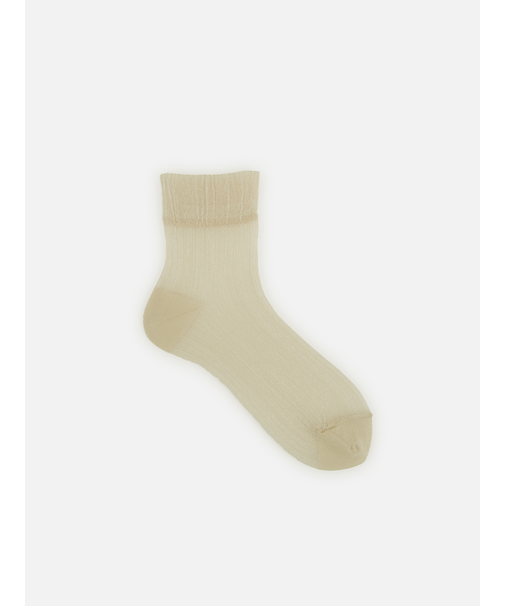 クレープショートソックス