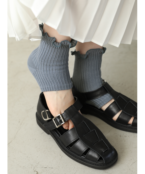 【冷房対策・靴ずれ防止に】トップメロウかかとロングカバー