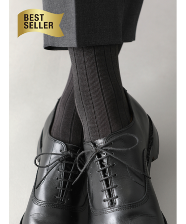 【Tabio MEN】【ベストセラー】 9×2リブソックス