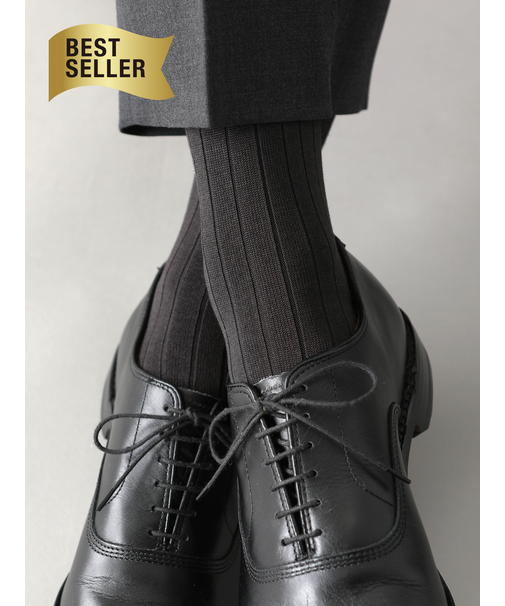 【Tabio MEN】【ベストセラー】 9×2リブソックス