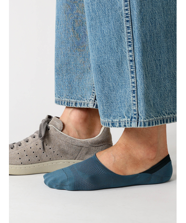 【Tabio MEN】GOODFOOT/COOL MESH 脱げにくいカバーソックス