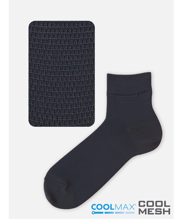 【Tabio MEN】COOLMESHショート丈ソックス