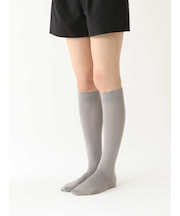 綿シルケットハイソックス