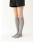 綿シルケットハイソックス