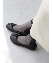 シアーバイカラー足袋ショートソックス