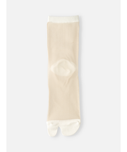 シアーバイカラー足袋ショートソックス