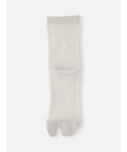 シアーバイカラー足袋ショートソックス