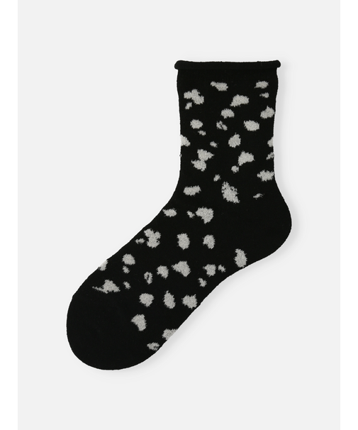 ダルメシアン柄ショートソックス