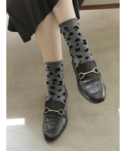 ダルメシアン柄ショートソックス