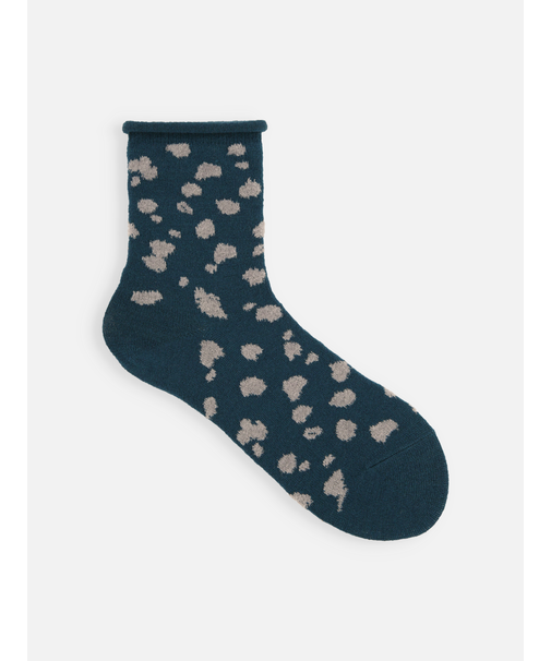 ダルメシアン柄ショートソックス