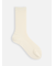 綿ウール1×1リブソックス