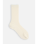 綿ウール1×1リブソックス