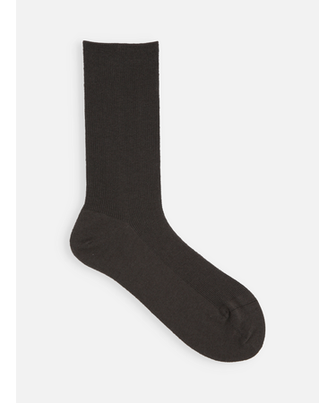 綿ウール1×1リブソックス