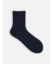 高級ウールアンチピリング3×1リブソックス