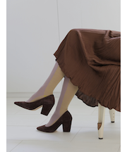 ツイードバイカラーハイソックス