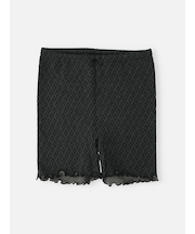 【温脚Labo】キルト起毛インナーレギンス2分丈