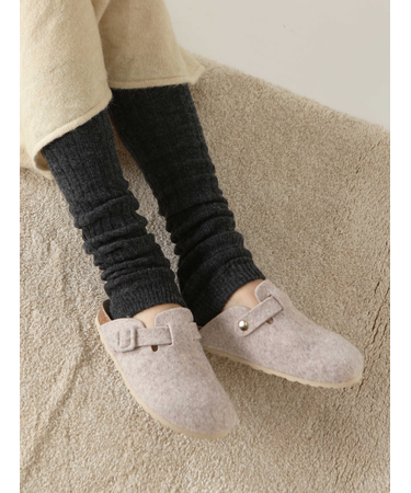 あったかウールのロングレッグウォーマー