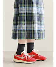 【WEB限定】薄手6×2リブショートソックス