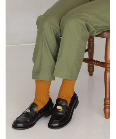 【WEB限定】薄手6×2リブショートソックス