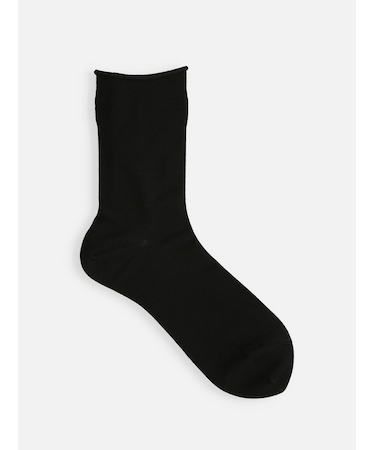 最高級シルクロールショートソックス