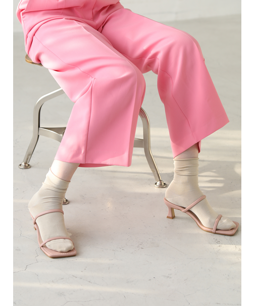 最高級シルクロールショートソックス