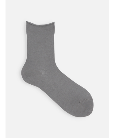 最高級シルクロールショートソックス