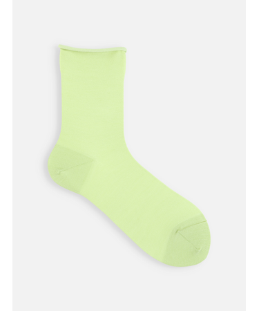 最高級シルクロールショートソックス