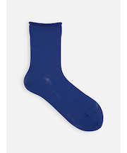 最高級シルクロールショートソックス