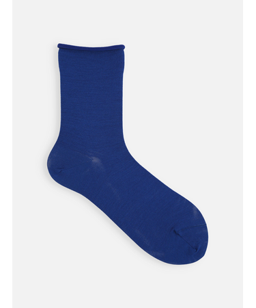 最高級シルクロールショートソックス